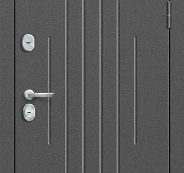 Входная дверь GROFF P2-205 П-25 Беленый Дуб
