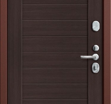 Входная дверь GROFF Т2-221 Wenge Veralinga (95мм)
