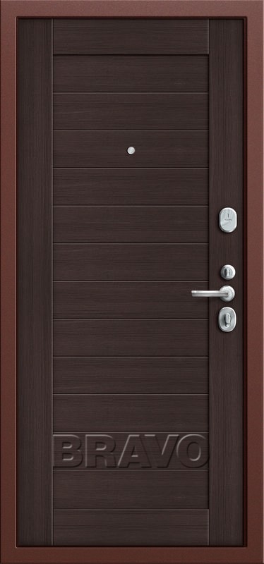 Входная дверь GROFF Т2-221 Wenge Veralinga (95мм)